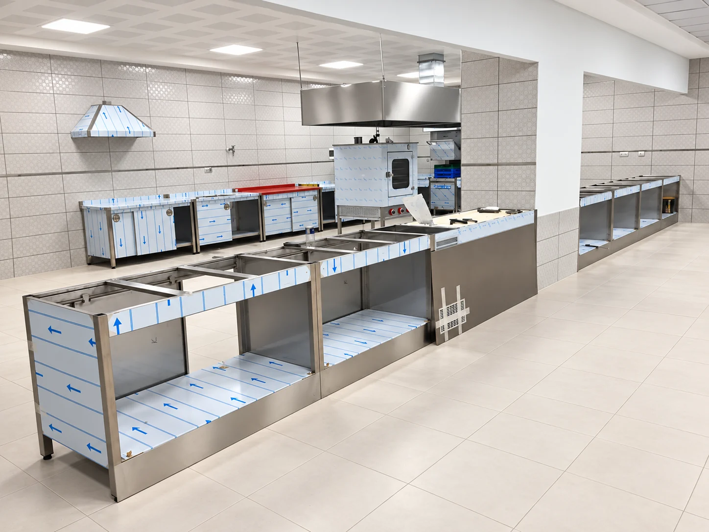 Maxinox Paslanmaz Mutfak Kurulumu — rötuşlanmış uygulama fotoğrafı